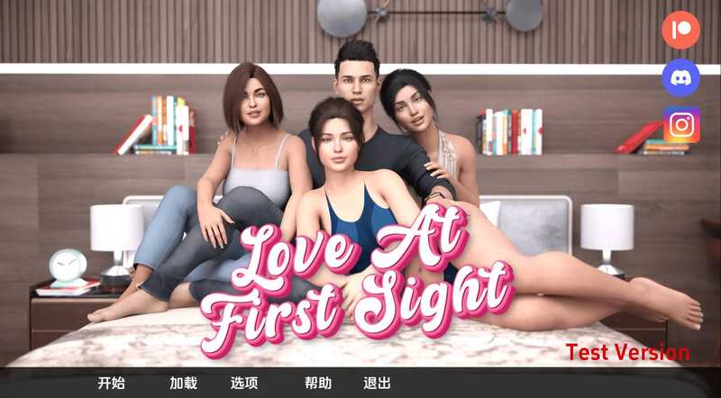 【欧美SLG/汉化/动态】一见钟情/Love at First Sight Ver0.1 汉化中文版【PC+安卓/2G】【微云网盘】-飞雪acg论坛