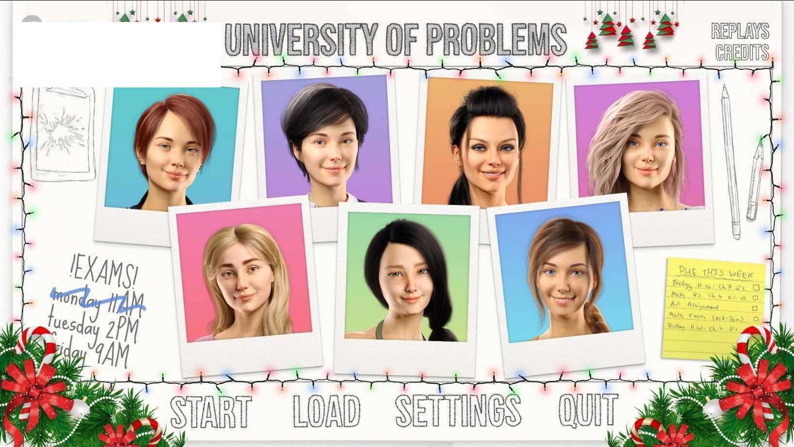 [SLG/汉化/动态/PC+安卓] 问题大学 学院情缘/University of Problems v1.5.5 AI汉化 [12.3G/W-飞雪acg论坛